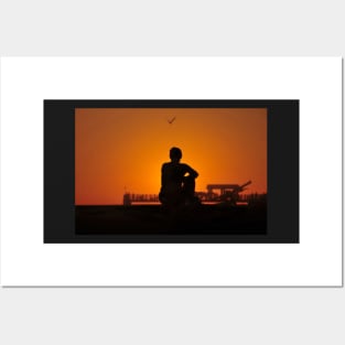 A perfect sunset Posters and Art